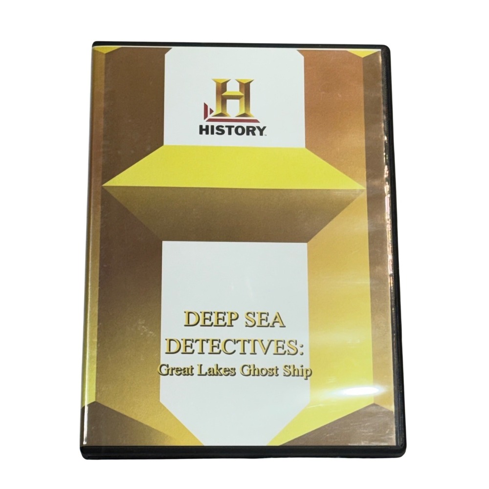 History Channel Deep Sea Detectives Great Lakes Ghost Ship DVD Gold Documentary